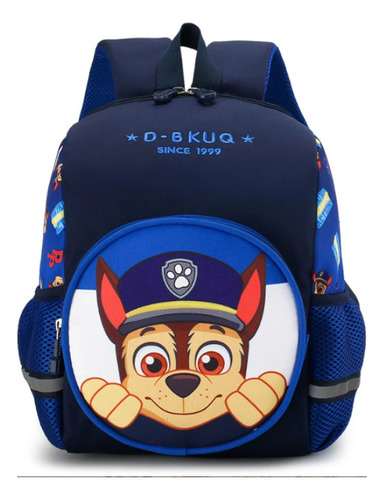 1kit Mochila Preescolar Kinder Paw Patrol