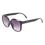 Lentes De Sol Oversize Morado Negro Uv400