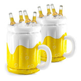 Cubo Hielo Enfriador De Cerveza Inflable De 18 Pulgadas