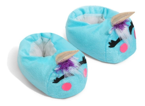 Pantufa Infantil Fada Unicórnio Sapatinho Divertido Criança