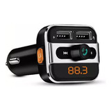 Transmisor Bluetooth Fm Con Cargador Usb Dual Bt20w Onever