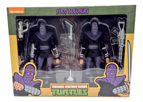 Tmnt Tortugas Ninja Foot Soldiers Cartoon Neca