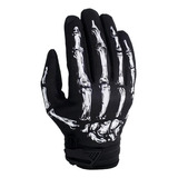 1 Par De Guantes De Motocross Skeleton Bones Para Moto Al Ai