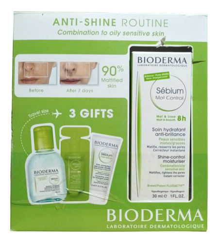 Bioderma Anti-shine Routine 