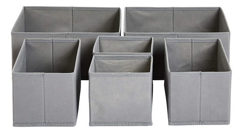 Cajas Organizadoras De Tela Para Cajones Amazon Basics, J...