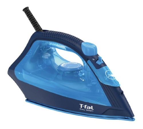 Plancha De Ropa Easy Steam Céramica Azul 1.200 W T-fal