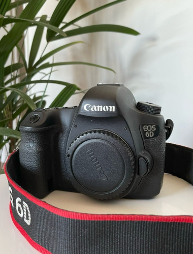  Canon Eos 6d (wg) Dslr Cor  Preto + Lente 50mm Canon