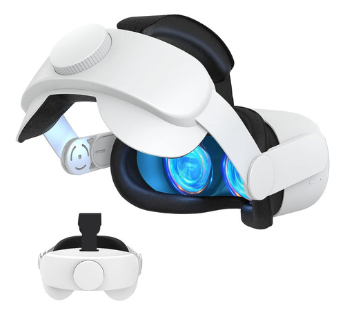 Correa Elite Cabeza Para Oculus Quest 2 Comoda Ajustable