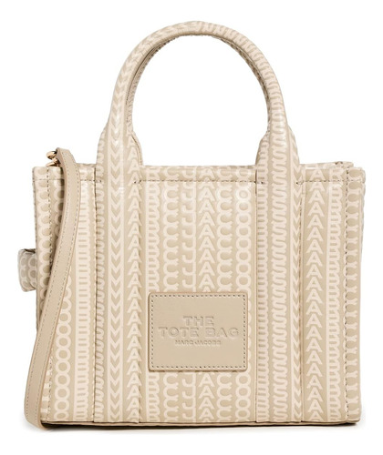 Marc Jacobs The Small Tote Para Mujer, Caqui, Tostado, Estam