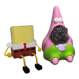 Set Bob Esponja Y Patricio Porta Esponjas