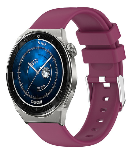 Correa De Reloj De Color Burdeos Para Huawei Watch Gt3