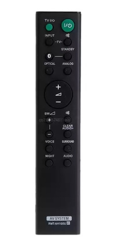 Control Remoto Para Barra De Sonido 2.1 Bluetooth Sony