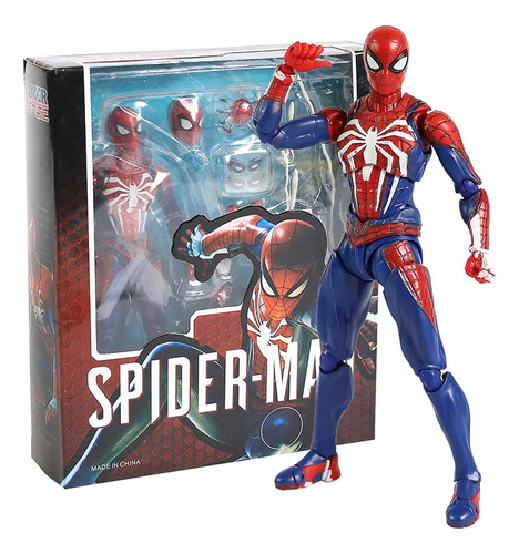 Homem Aranha Versão Game Ps4 Action Figure Boneco Spiderman