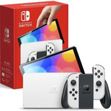 Nintendo Switch Oled 64gb Branco - Novo Com Nota Fiscal