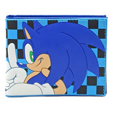 Cartera Sonic Sega Tails Knuckles Monedero Tarjetero Regalo