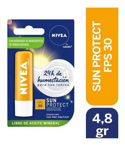 Nivea By Labello Original Care Protector Labial
