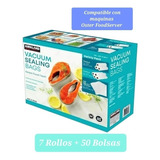 Paquete De 50 Bolsas De Vacio Foodsaver Oster Y 7 Rollos