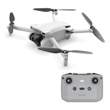 Dji Mini 3 Drone Ultra Liviano Vídeo 4k Hdr Con Mando Y 1 Bateria Color Gris