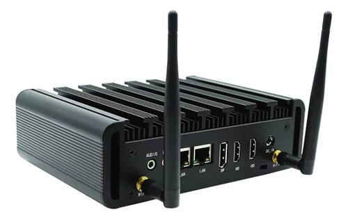 Mini Pc Industrial Fanless I5 8gb 128ssd- 3 Video- Wifi  