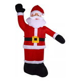 . Luz Inflable Gigante De 2,4 M Santa Claus [u]