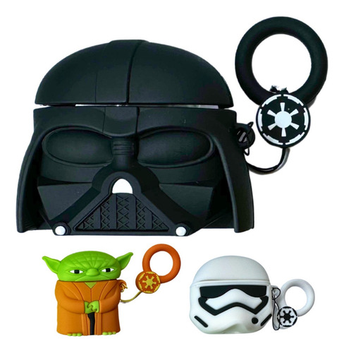 Capa Case Personagens Star Wars Capinha Para AirPods 1/2 Pro