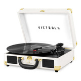 Victrola Vintage 3-speed Bluetooth Portable Suitcase Reco Ac