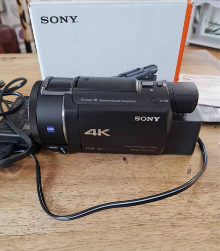 Videocámara Sony Fdr-ax53 4k Con Caja Casi Sin Uso