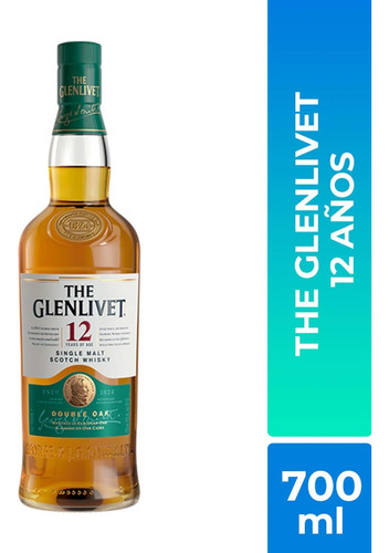 Whisky Glenlivet 12 Años 700ml