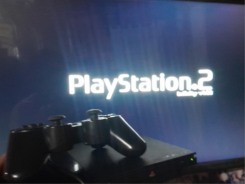 Playstation2 Con 2 Mandos Y 9 Juegos Cd.