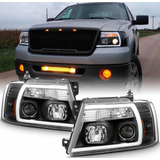 Par Faros Lupa / Led Ford F150 Lobo 2004 2005 2006 2007 2008