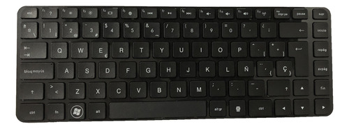 Teclado Para Hp Pavilion Dv5-2000 Dv5-2236la Marco Esp