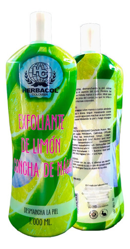 Exfoliante De Limón Concha Nácar Desmanc - mL a $26