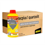 Aditivo Tecplus 1 P/ Construção Civil Quartzolit 1 L Kit 12