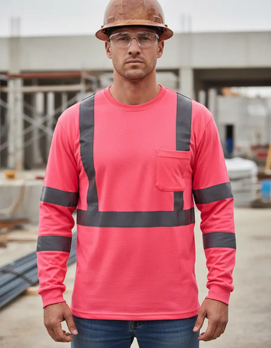 2026 Camiseta De Trabajo De Seguridad Alta Visibilidad, Nuev
