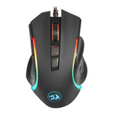 Kit Gamer Redragon Kumara K552 Español + Mouse Grifin Rgb Color Del Mouse Negro Color Del Teclado Negro