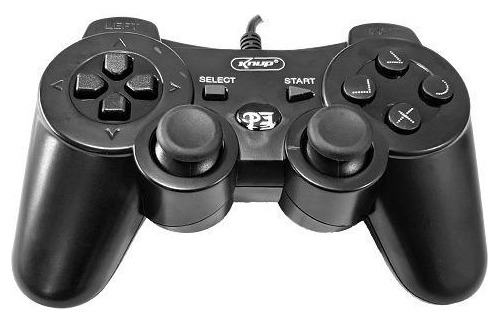 Controle P/ Ps3 E Computador Usb 2.0 Ergonômico Kp-4123a+