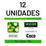Sabonete Granado Coco 100g 12 Unidades Envio 24h