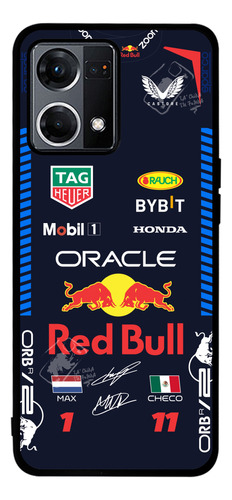 Funda Celular Red Bull Racing F1 Team 2024 Para Oppo / Vivo
