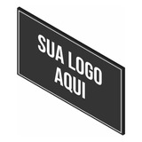 Placa 110x60cm Fachada Personalizada Loja Comércio Acm