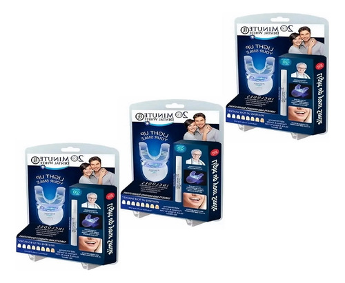  X3 Blanqueador  Dental Dientes Instantáneo Blanqueamiento 