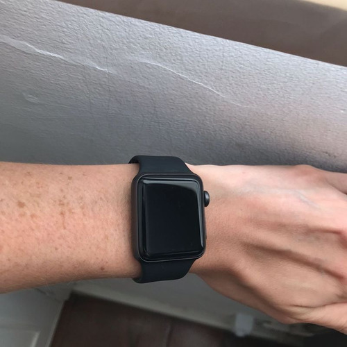 Apple Watch (gps) Series 3 38mm Caixa 38mm De Alumínio Preta