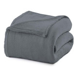 Cobertor Manta Microfibra Liso Macio Queen 220x240