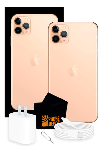 Apple iPhone 11 Pro Max 64 Gb Oro Con Caja Original + Protector