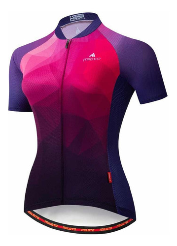 Maillot Ciclismo Mujer Transpirable Secado Rápido