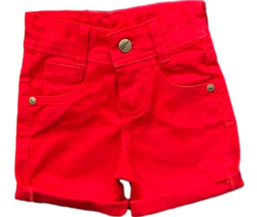 Bermuda Short Jeans Infantil Menino Bebê