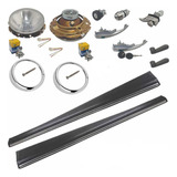 Kit Manijas Estribos Biceles Faros Vw Sedan 1.6 73-92 Vocho