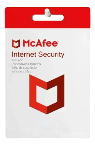 Mcafee Internet Security 1 Año