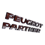 Insignia Emblema Peugeot Partner  98/01 Porton Cromado