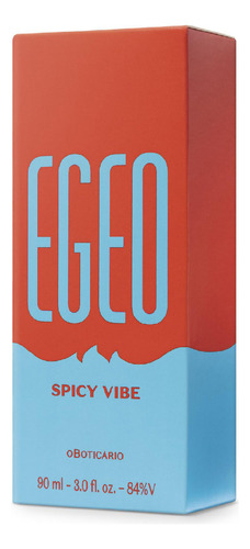 Egeo Spicy Vibe  Colônia 90ml - O Boticario