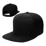 Gorra Plana Snack Pack Unicolor Negro Original Adulto 